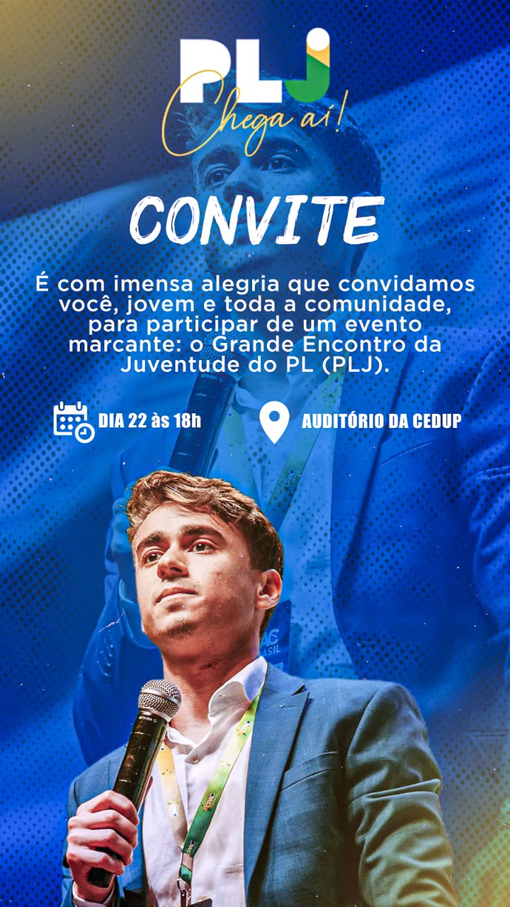 Convite PLJ — Grande Encontro da Juventude