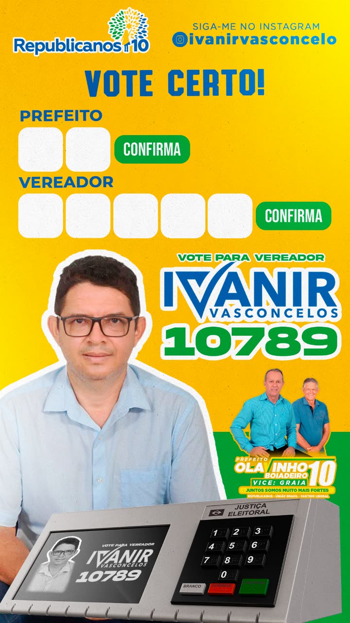 Ivanir Vasconcelos — simulador de urna