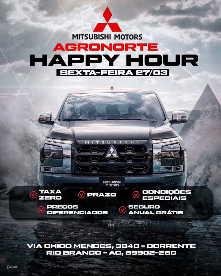 Agronorte Mitsubishi — Happy Hour